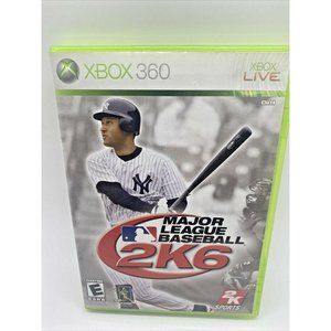 Major League Baseball 2K6 (Microsoft Xbox 360) Complete Tested Sports Video Game